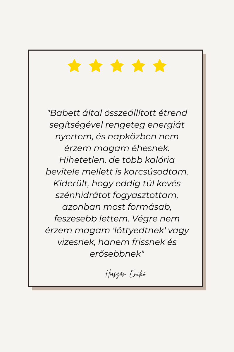 Pozitív tapasztalat megosztás - női fitness és wellness coaching